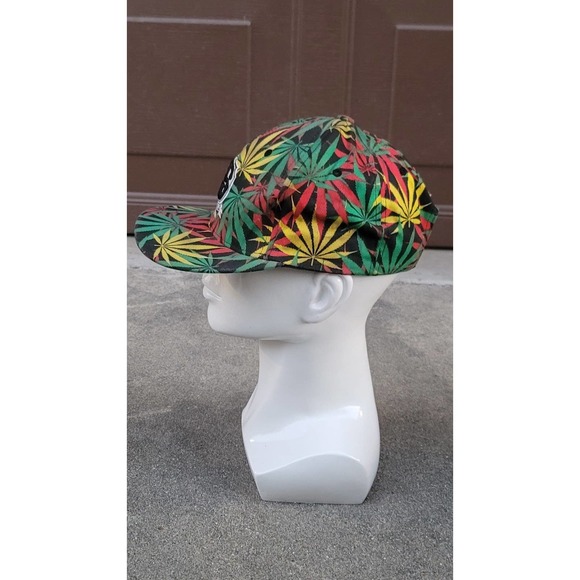 Vtg Eastidaz Mary Jane Weed Leaf Snapback Hat Snoop Dogg Tray Dee Goldie Loc - Picture 4 of 8